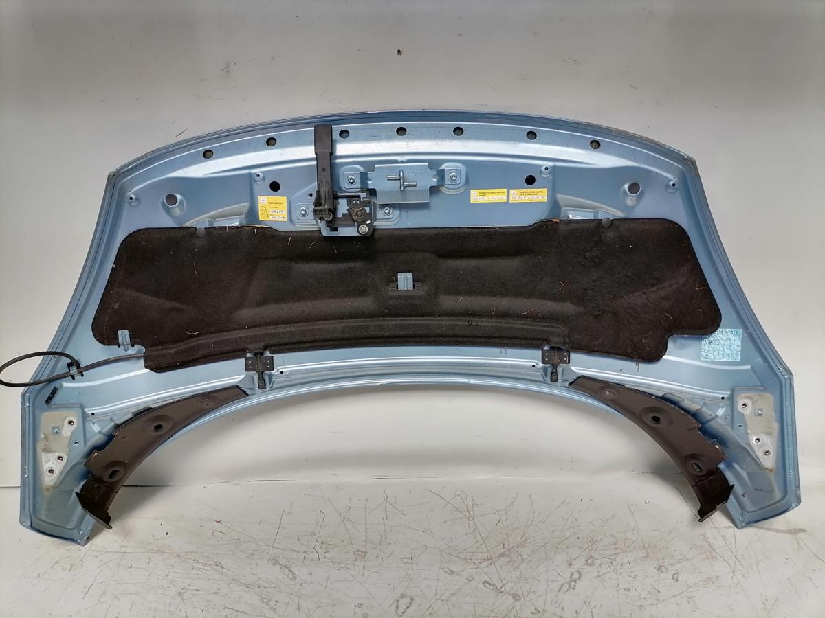 Renault Scenic 3 original Motorhaube Terpa Hellblaumetallic Bj.2011